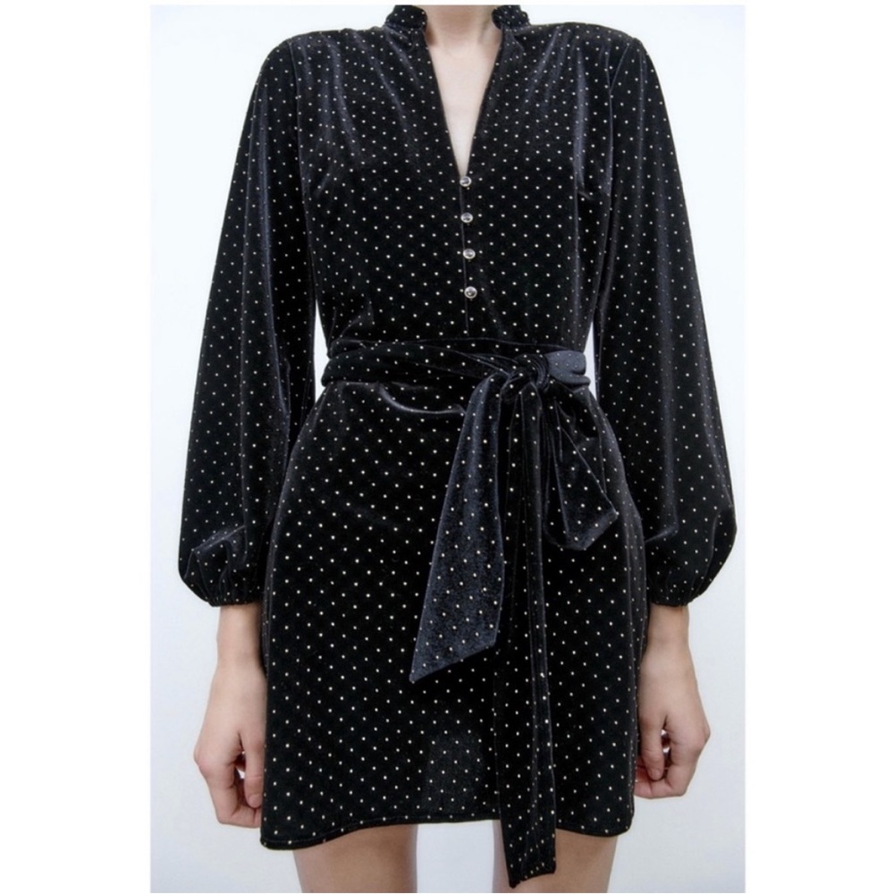 Zara Velvet Dress